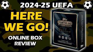 HERE WE GO! 2024-25 Topps Summer Signings UEFA Fabrizio Romano UCC Box Soccer Review