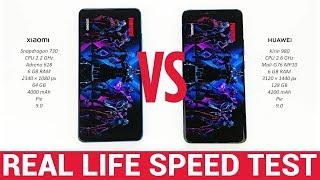 Xiaomi Mi 9T vs Huawei Mate 20 Pro - Real Life Speed Test! [Big Difference?]