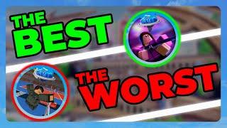 The BEST & WORST GAMES in THE GAMES! (Roblox)