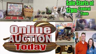 Live 4 hour auction! Coca-Cola, vintage jewelry, unique figurines and much more!