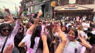 Holi Celebration of Pokhara Nepal