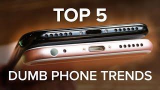 The dumbest trends in phones today (CNET Top 5)