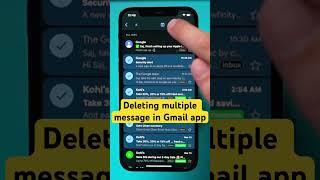 Clean Email: How to delete multiple emails in Gmail app #cleanemail #howto #gmail #gmailtips