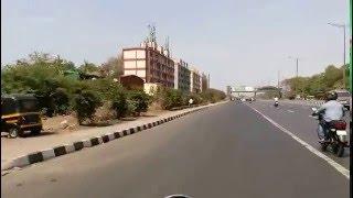 #Bullet #rider #Manish #Gharat - #Eastern #express #highway on March 6, 2016, return form AIBE
