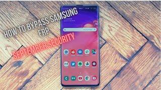 Bypass frp samsung S10e (G970f) september security