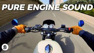 Royal Enfield INTERCEPTOR 650 | POWERAGE exhausts | ASMR Ride #2