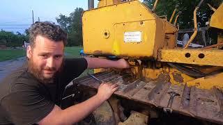 John Deere 450B dozer Steering clutch and brake repair. Did I get lucky?