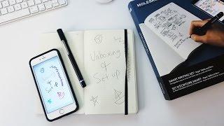 Moleskine Smart Writing Set Review and Setup