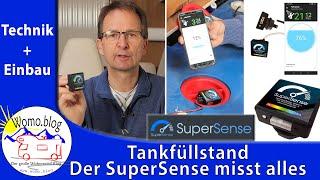 Tankfüllstand endlich genau beim Campen: SuperSense