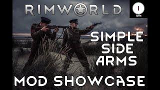 Simple Sidearms - Rimworld Mod Showcase - Gameplay Guide