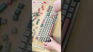 Setting Up My New Cozy Customizable Keyboard #mechanical #keyboard #gaming
