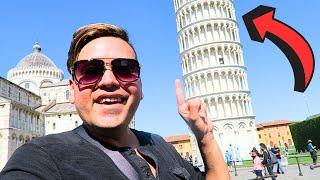 I CLIMBED THE LEANING TOWER OF PISA!