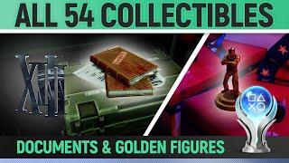 XIII - All 54 Collectibles Locations  - Documents & Golden Figures Collectibles Characters Weapons