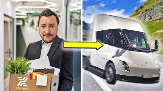 I Quit my Job to Drive Electric Trucks