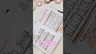 Book tracker BUJO  #bujoinspiration #bujo #smallbusinessowner