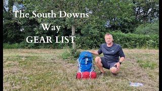 The South Downs Way: What I'm Taking For A 100 Mile Hike