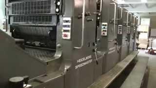 Heidelberg Speedmaster SM 72 FPP, year 1988 - offset printing machine