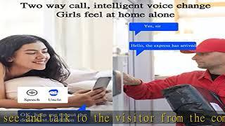 Wireless Video Doorbell - Smart Wireless Remote Video Doorbell, Intelligent Visual Doorbell Home In