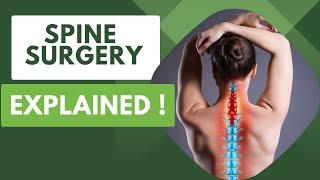 Spine Surgery Causes and Symptoms Explained | Dania Medicare Solutions