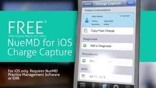 NueMD Charge Capture for iOS