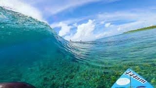 POV SURF - WHAT A DREAMY SESSION LOOKS LIKE !! (Maldives #5)