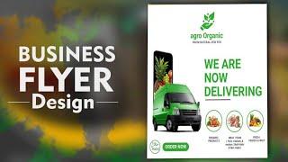 Flyer Design - Business flyer design in pixellab | Diko Graphics