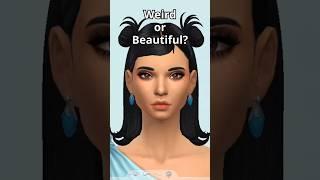 🫠 or ? Leave your guesses in the comments! #sims4 #sims4cas #sims4#beautiful #weird