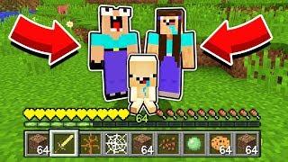 Как пройти Майнкрафт за Семья Нубика в Minecraft ! НУБ ЗАТРОЛЛЕН НЕВИДИМЫМ ПРО 100% ТРОЛЛИНГ ПЭНН