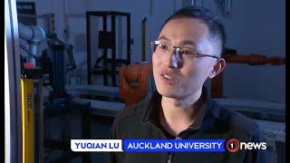 Yuqian Lu on 1News about AI, Robot and 5G