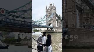 Tower Bridge in London | video vs real life #travel #londontravels #funnymoments #london