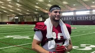 Alabama TE Josh Cuevas: First Bye Week