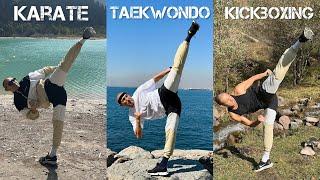 Tutorial: Kickboxing. Taekwondo. Karate.