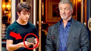 17-Year Old Returns Lost Wallet Not Knowing It's From Sylvester Stallone Gets Surprised Immediately!