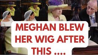 MEGHAN BLEW HER WIG AFTER SEEING THIS FROM THE QUEEN ..LATEST #news #meghan #meghanmarkle