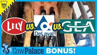 Lely vs. DeLaval vs. GEA Milking ROBOTS! - What's the Difference? | BOCP - BONUS EPISODE!