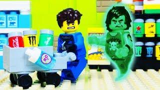 Lego Ninjago Shop Robbery - Lego Ghost Shopping