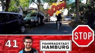 Radfahren in Hamburg (Teil 41) | Fahrrad Dashcam Hamburg