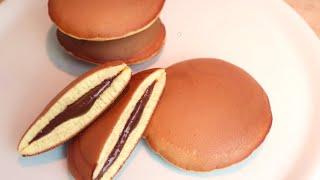 Ready in 1 MINUTE! Fluffy Japanese Pancakes! Dorayaki! # 533