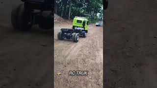 Test RC Truk Baru Keluar Dari Karoseri - Rc Truk Hino 500