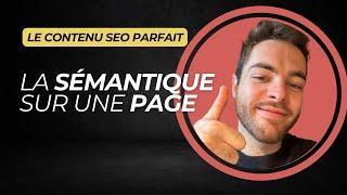 Formation SEO pour Débutants - La Sémantique Web : Importance, Optimisation et Outils