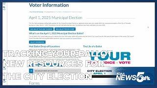 How you can track your city election ballot