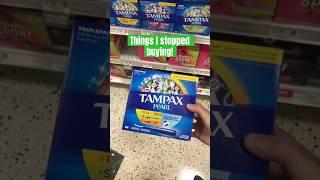 Products I don’t buy anymore since I found swaps #savemoney #minimalism