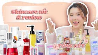 SKINCARE TỐT ÍT REVIEW nhưng đáng mua lại nhất | TỔNG KẾT 2024