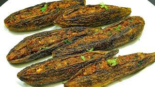 मसालेदार भरवां करेले बनाने की विधि । How to make stuffed karela। Bharwa Karela Recipe। Bharwa Karela