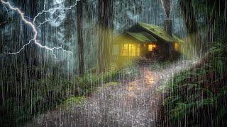 HEAVY RAIN AND THUNDER SOUNDS - DEEP SLEEP | Thunderstorm for Sleeping - Rain Sound Comfort #2