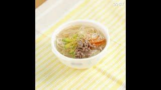 [29ST]고체육수 '순간'을 이용한 유아식 레시피｜잔치국수