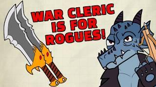 War cleric is for ROGUES in D&D 2024 Player's Handbook!