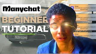 The FINEST Manychat Beginner Tutorial | Full Step-By-Step guide | AI Agents & Automation 2025
