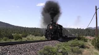 Amazing Steam Locomotive Stack talk & Wheel Slips!