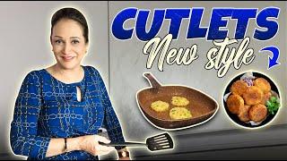 Cutlets New Style | Bushra Ansari | Vlog